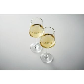 CHEERS Set of 2 wine glasses Transparent