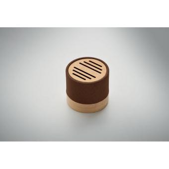 BOOL Bamboo RPET wireless speaker Chocolate