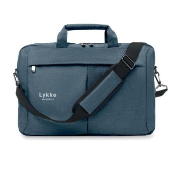 STOCKHOLM Laptopbag in 360D polyester Aztec blue