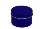 Scented candle round recycled tin 