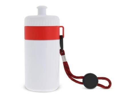 Sports bottle with edge and cord 500ml 