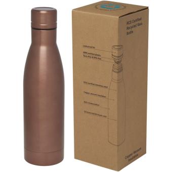 Vasa 500 ml RCS certified recycled stainless steel copper vacuum insulated bottle 