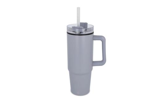 Miami mug with handle and straw 800ml 