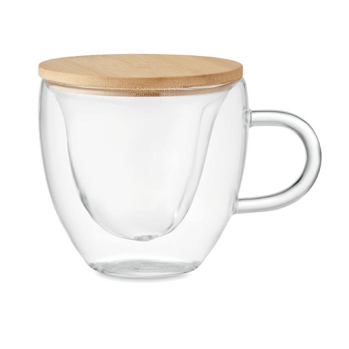 Transparent Borosilicate Glass Mug With Lid And Straw – Orgamug